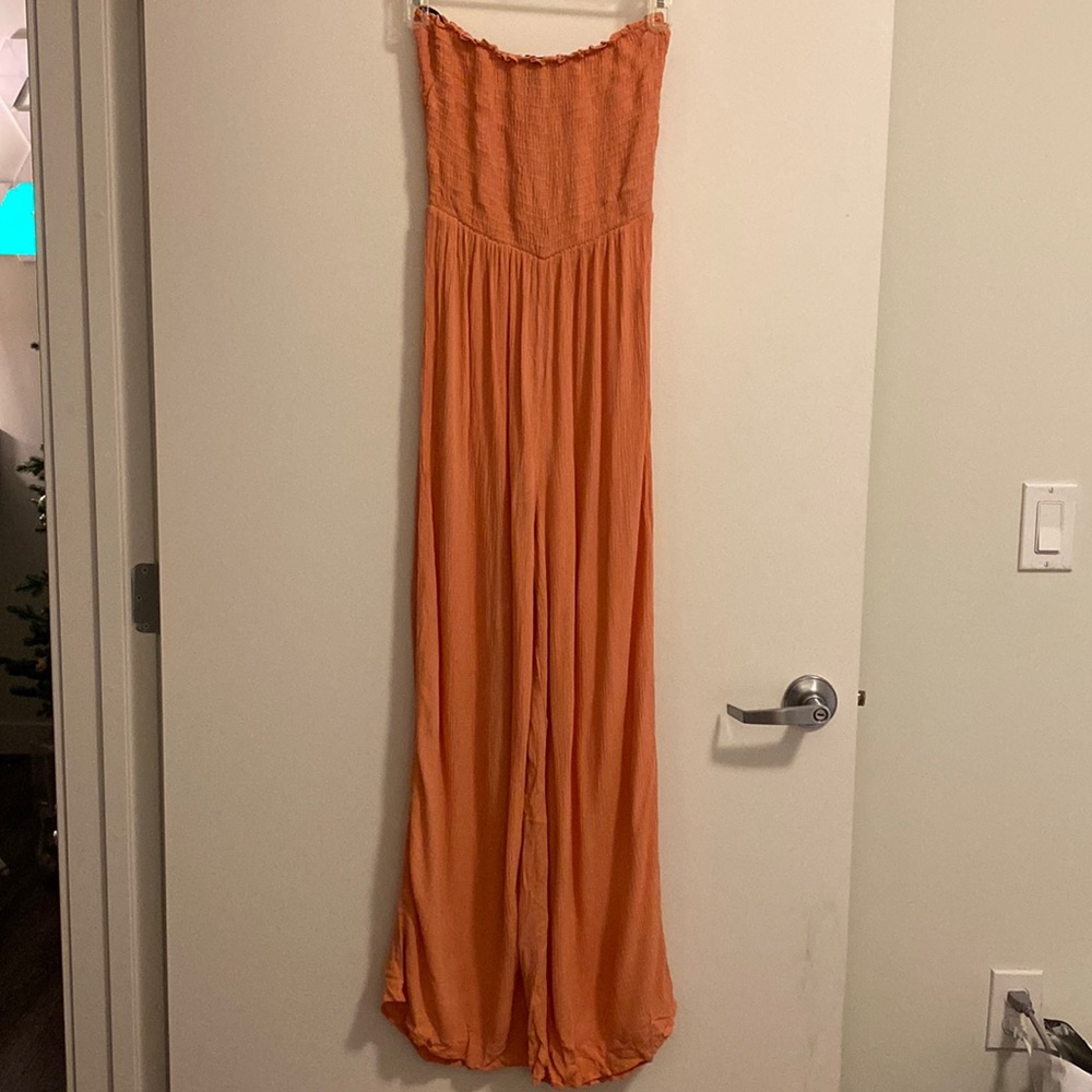 Strapless jumpsuit